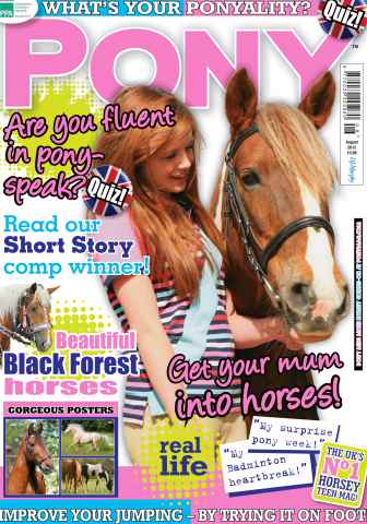 Pony Magazine issue August 2012