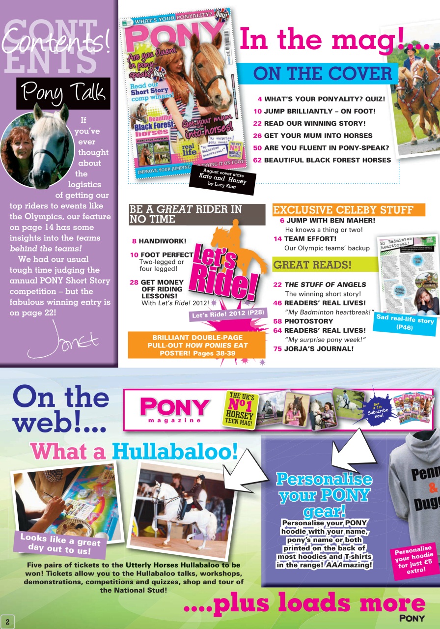 Pony Magazine Preview Pages