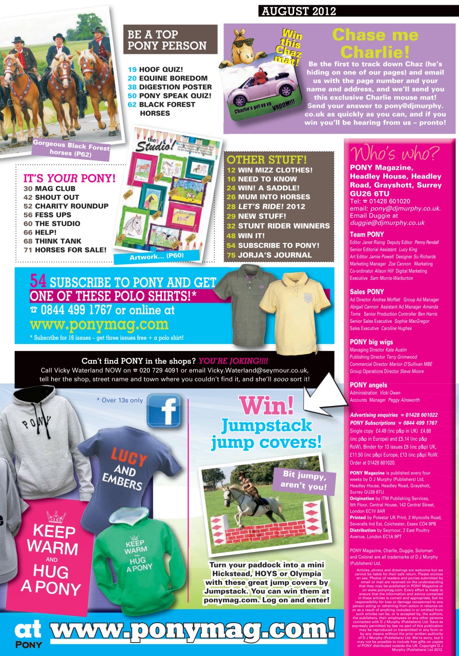 Pony Magazine Preview Pages