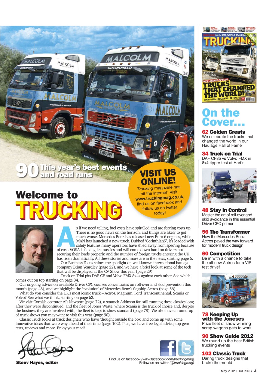 Trucking Magazine Preview Pages