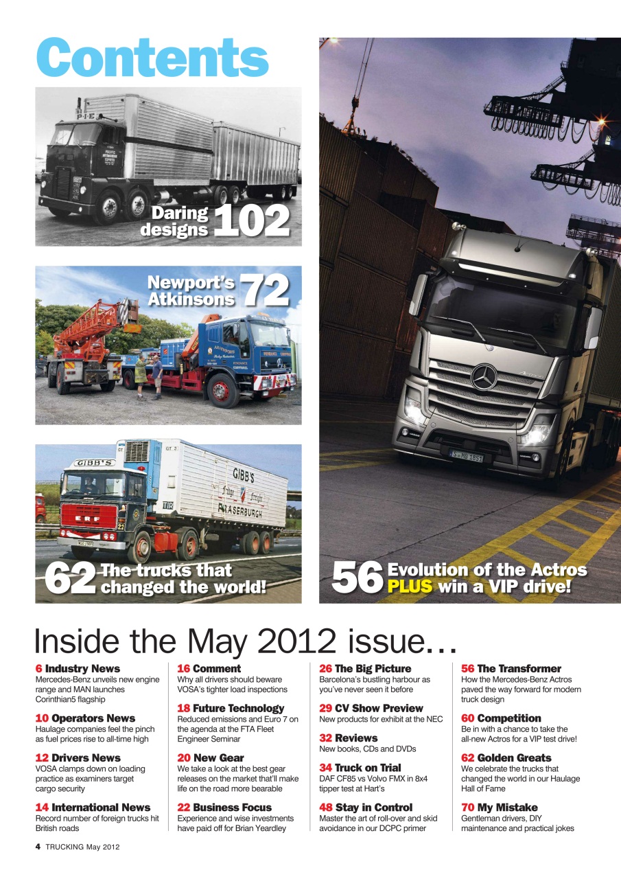 Trucking Magazine Preview Pages