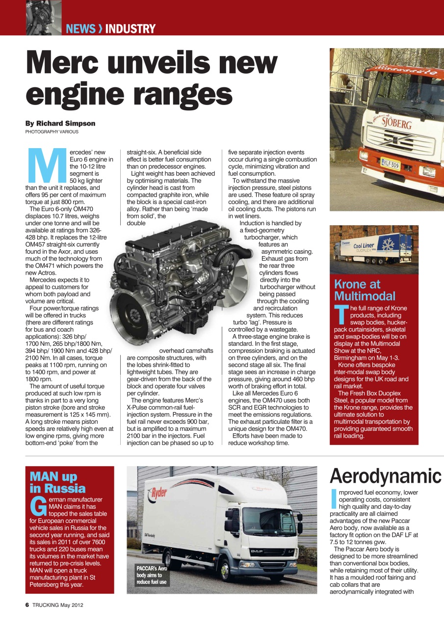 Trucking Magazine Preview Pages