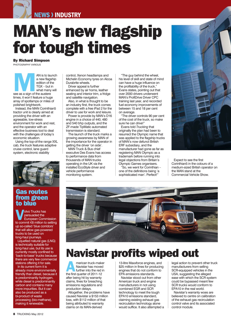 Trucking Magazine Preview Pages
