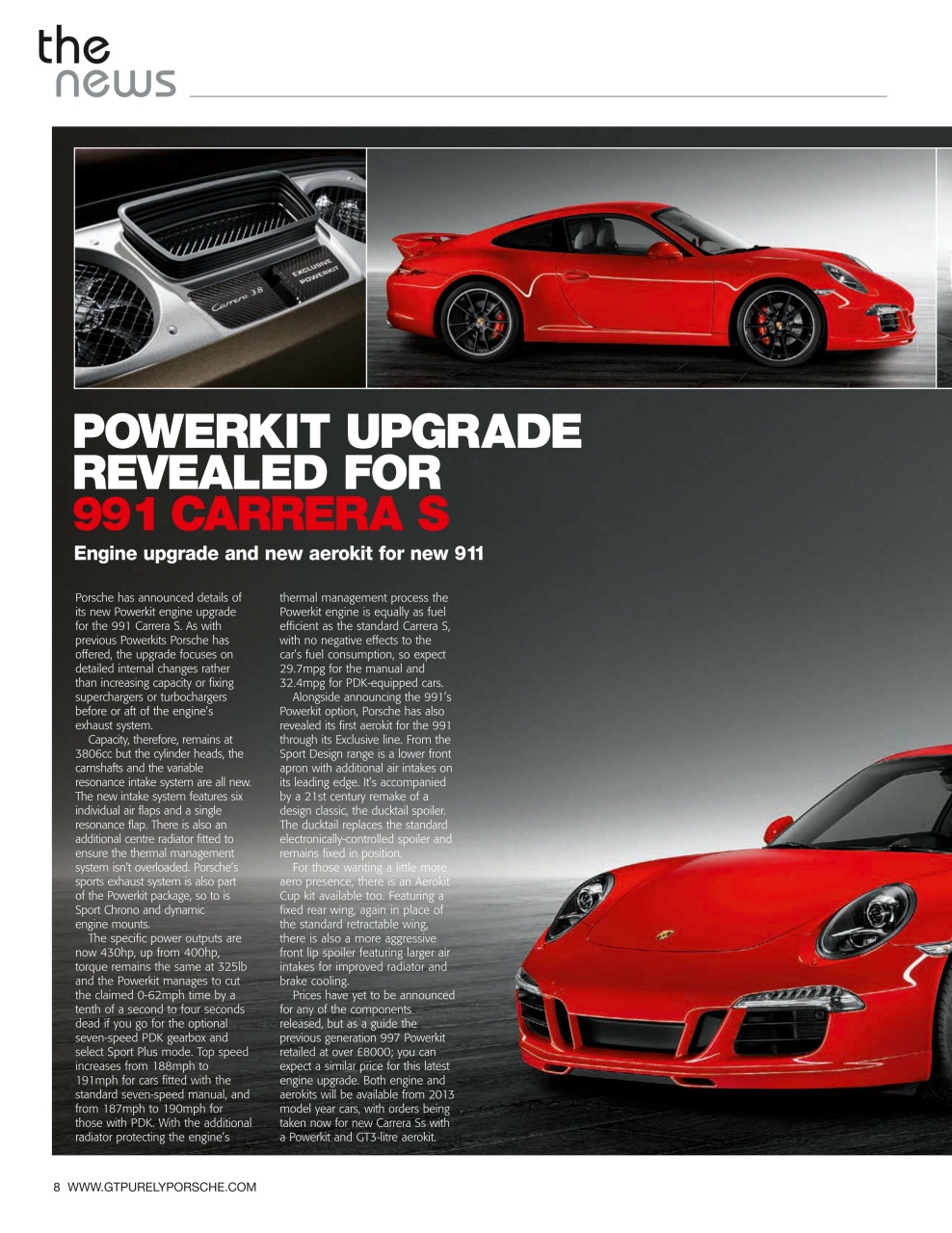GT Porsche Preview Pages