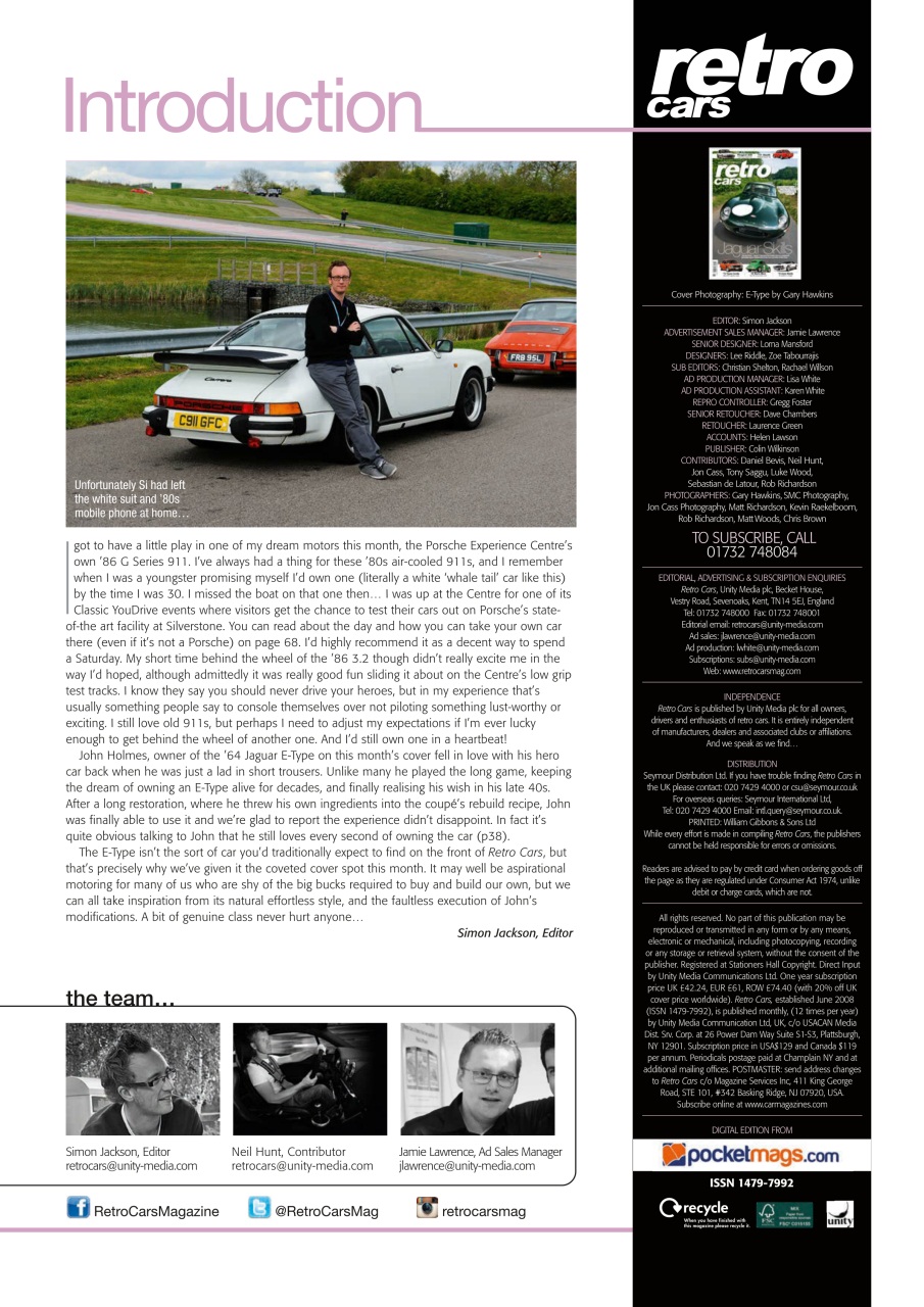 Retro Cars Preview Pages