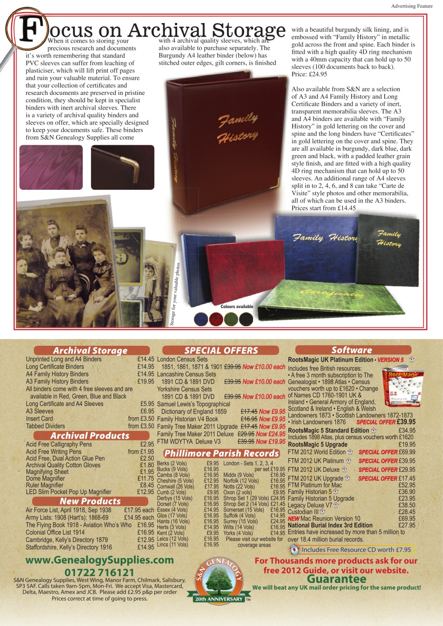 Family Tree Preview Pages