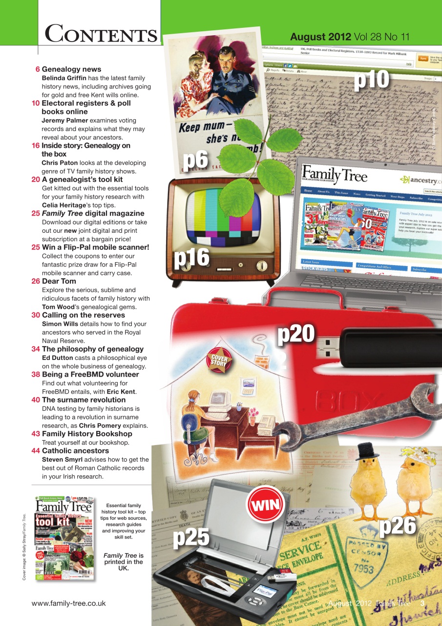 Family Tree Preview Pages