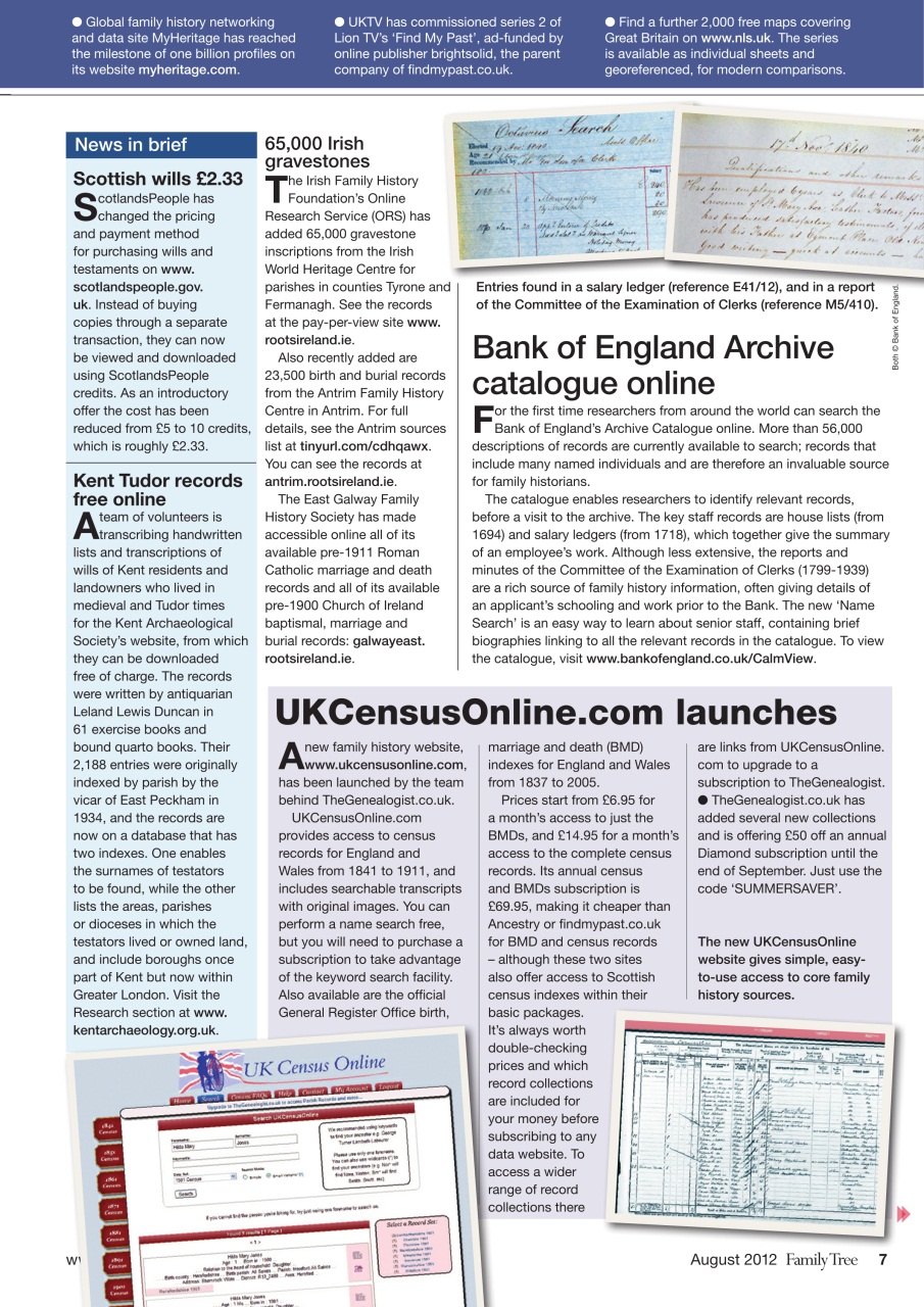 Family Tree Preview Pages