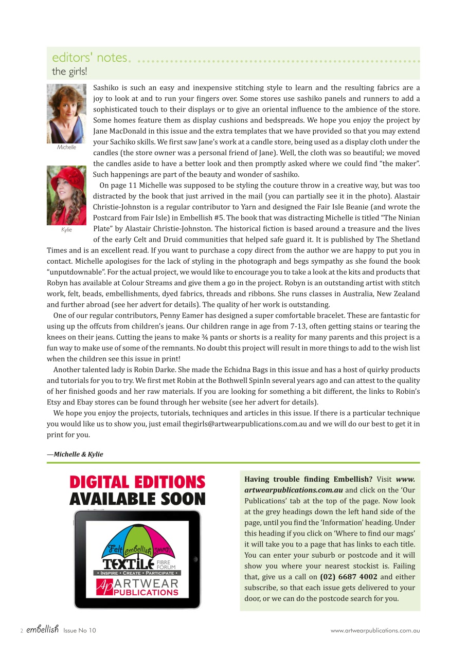 Embellish Preview Pages