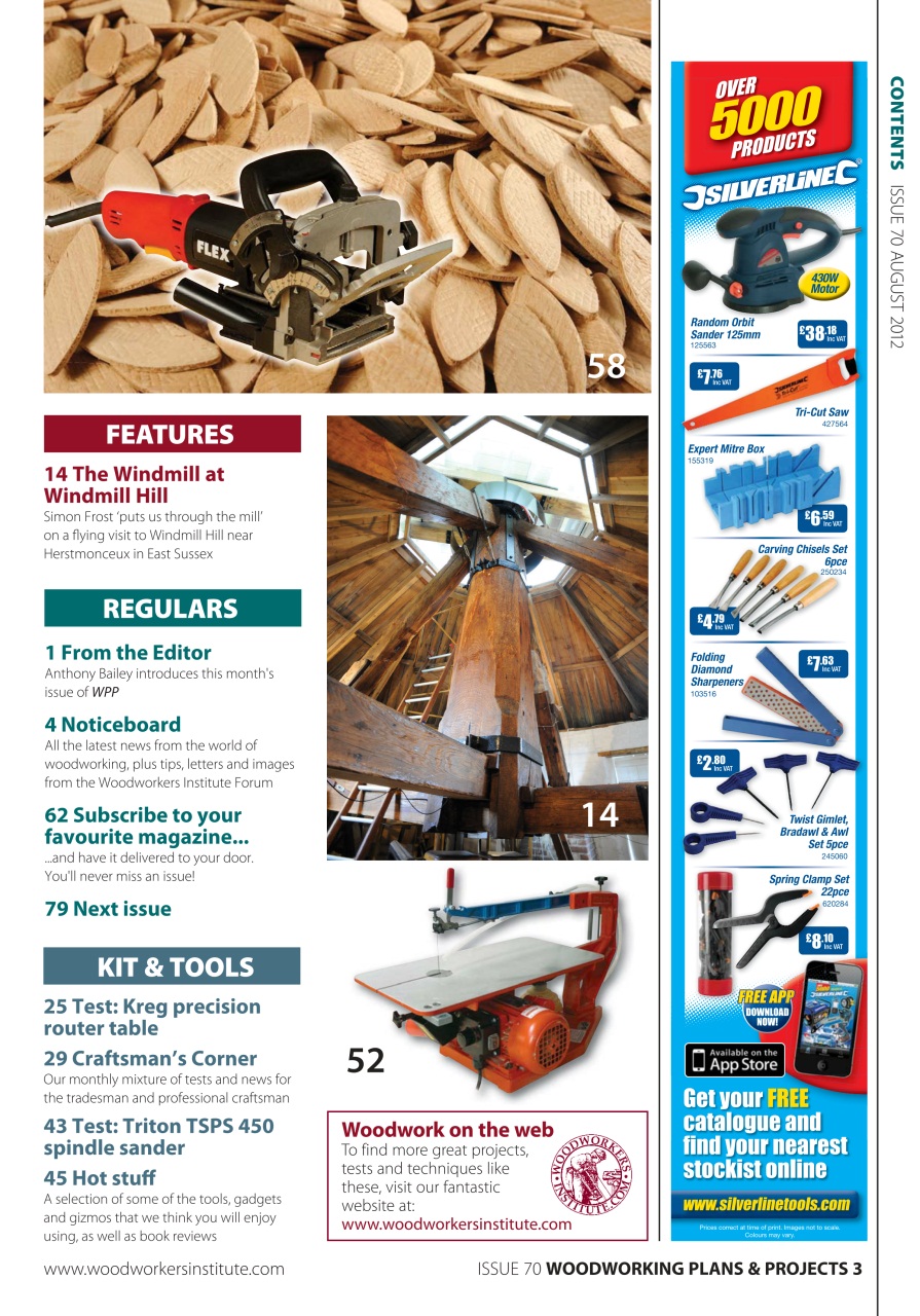 Woodworking Crafts Magazine Preview Pages
