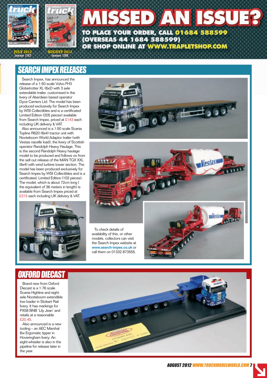 Model Car Truck Motorcycles World Preview Pages