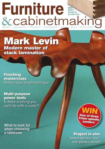 Furniture & Cabinetmaking issue August 2012