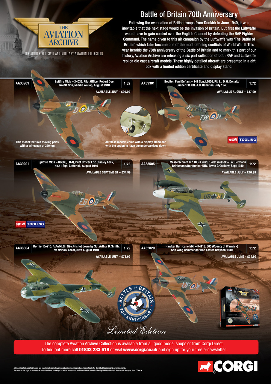 Battle of Britain Preview Pages