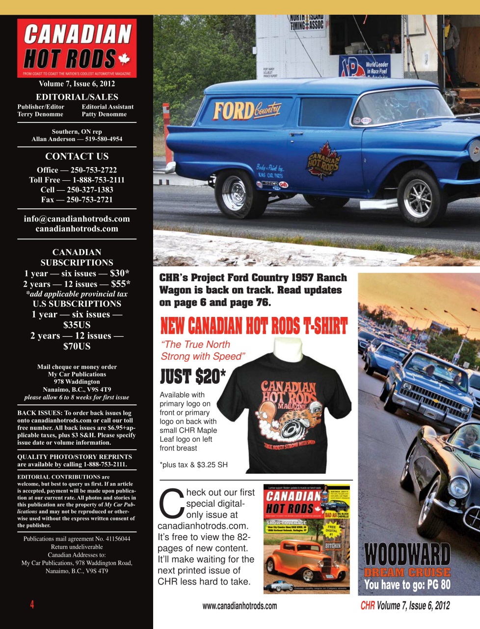 Canadian Hot Rods Preview Pages