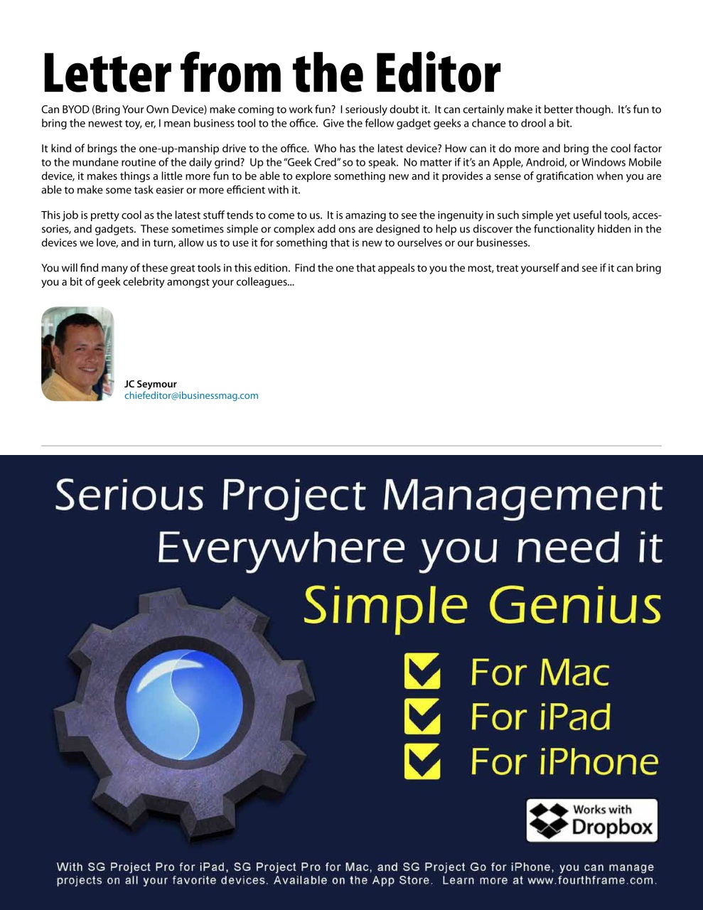 I.Business Preview Pages