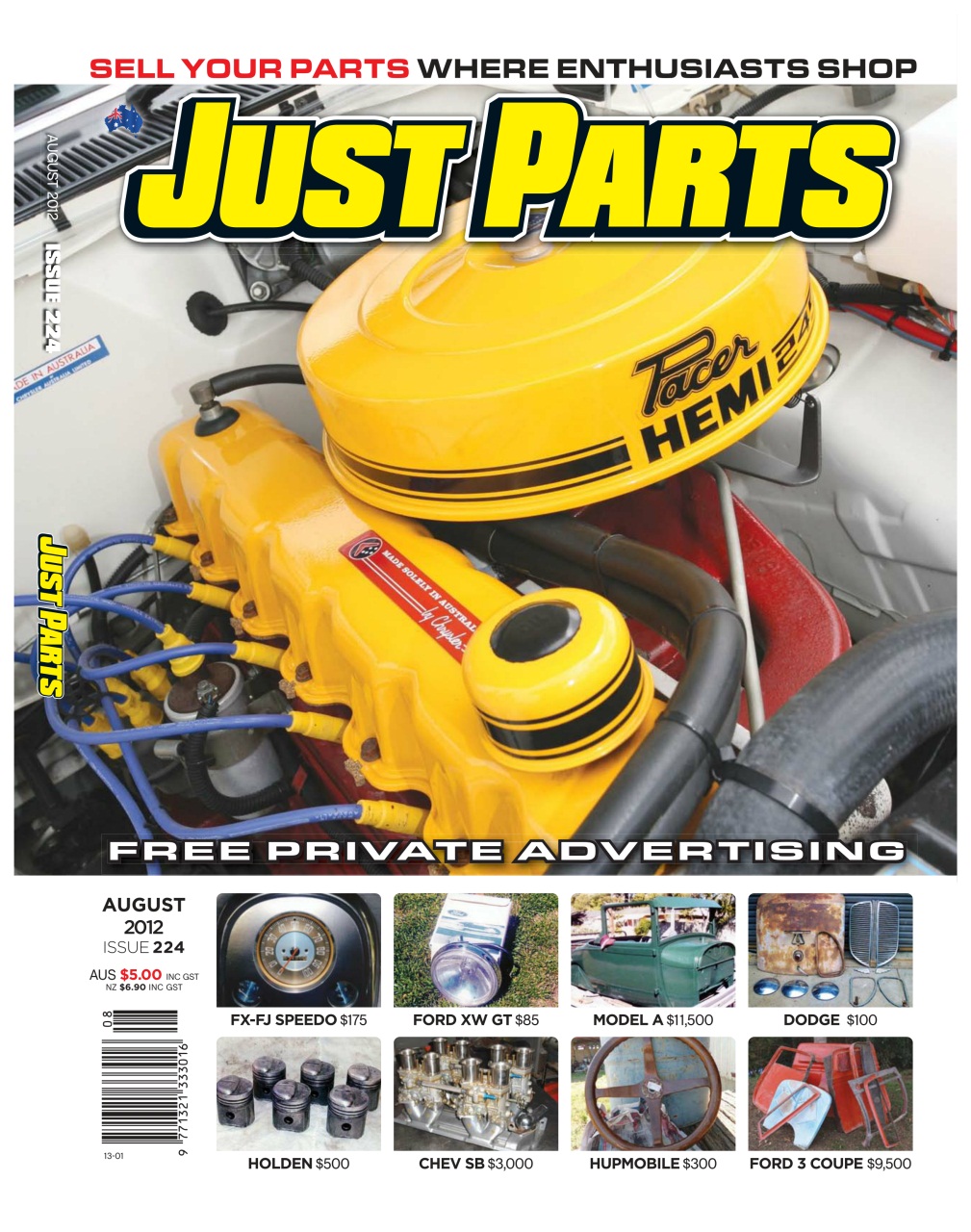 JUST PARTS Preview Pages