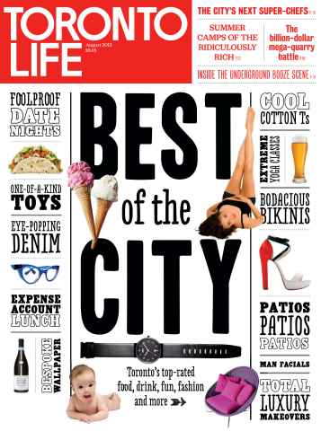 Toronto Life issue August 2012