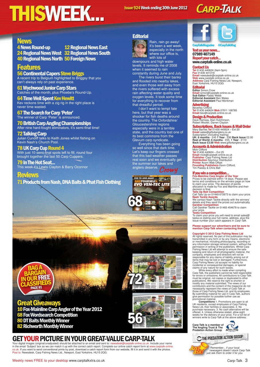 Carp-Talk Preview Pages