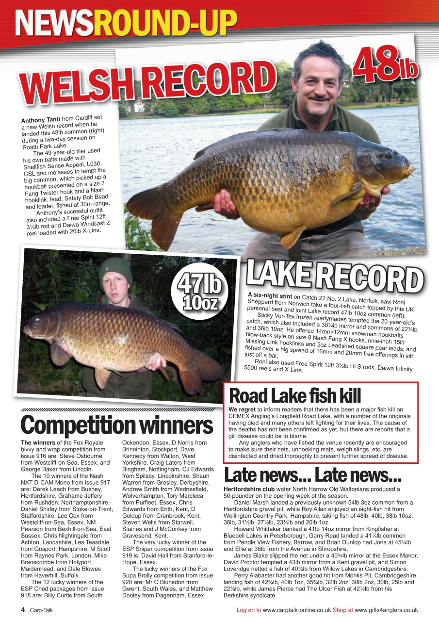 Carp-Talk Preview Pages