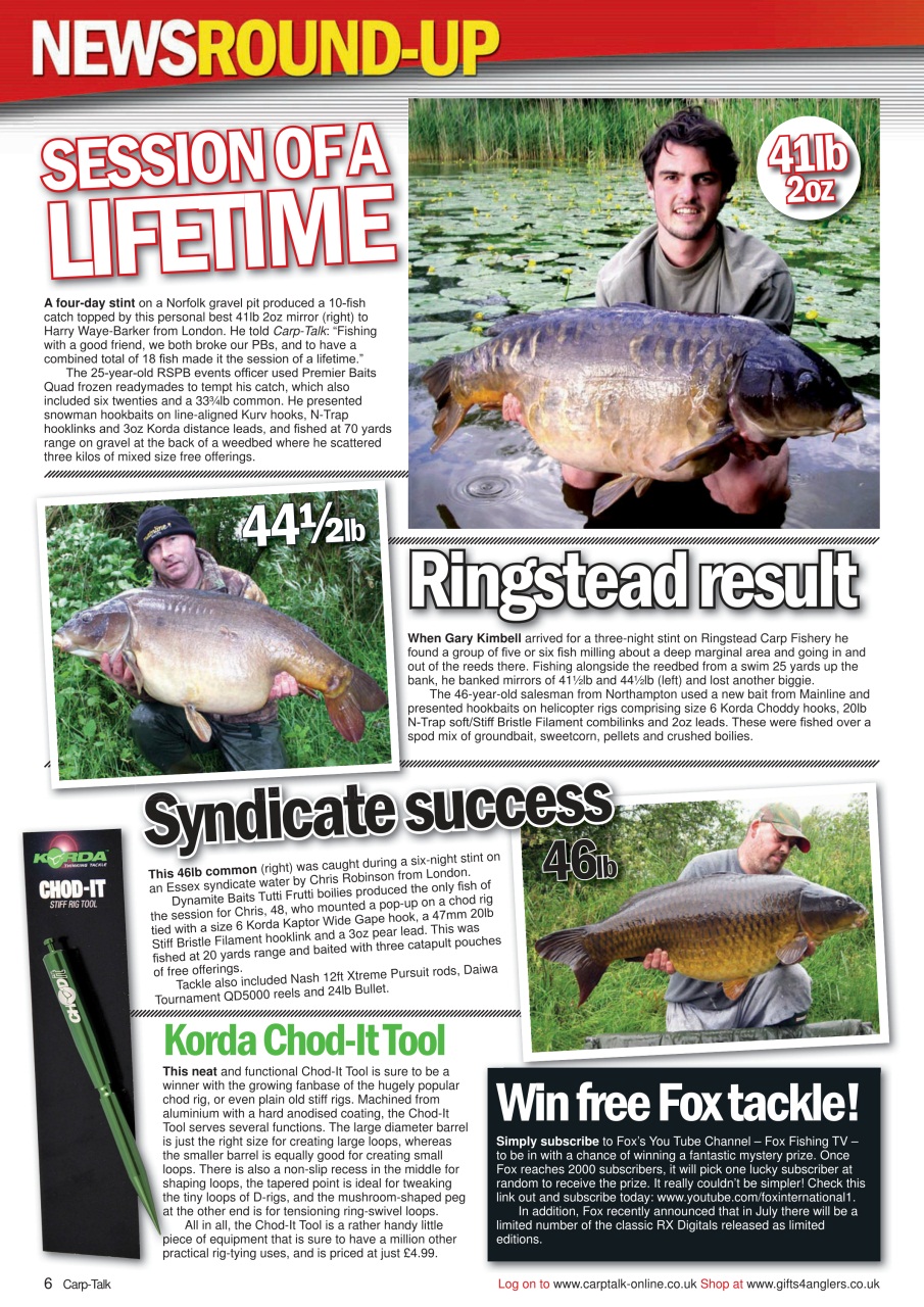 Carp-Talk Preview Pages