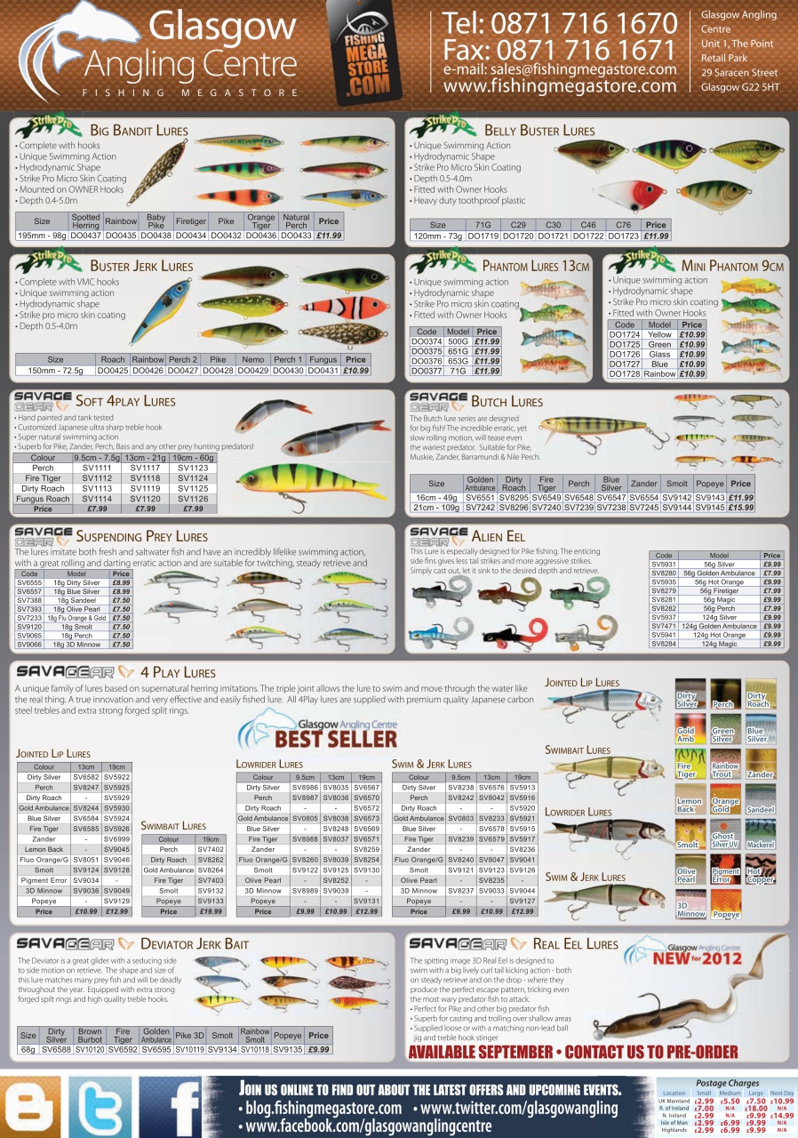 Pike & Predators Preview Pages