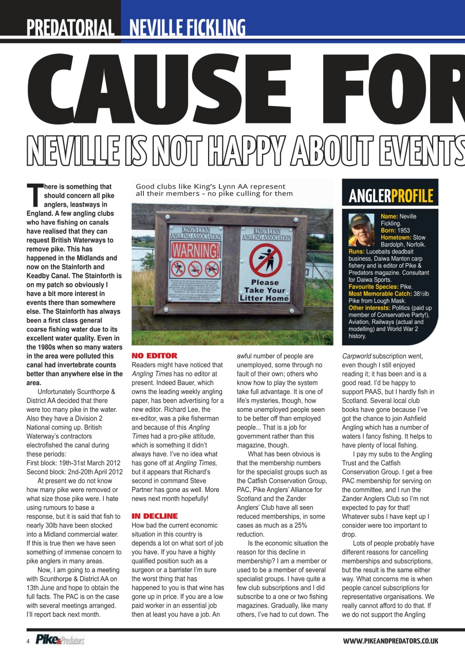 Pike & Predators Preview Pages