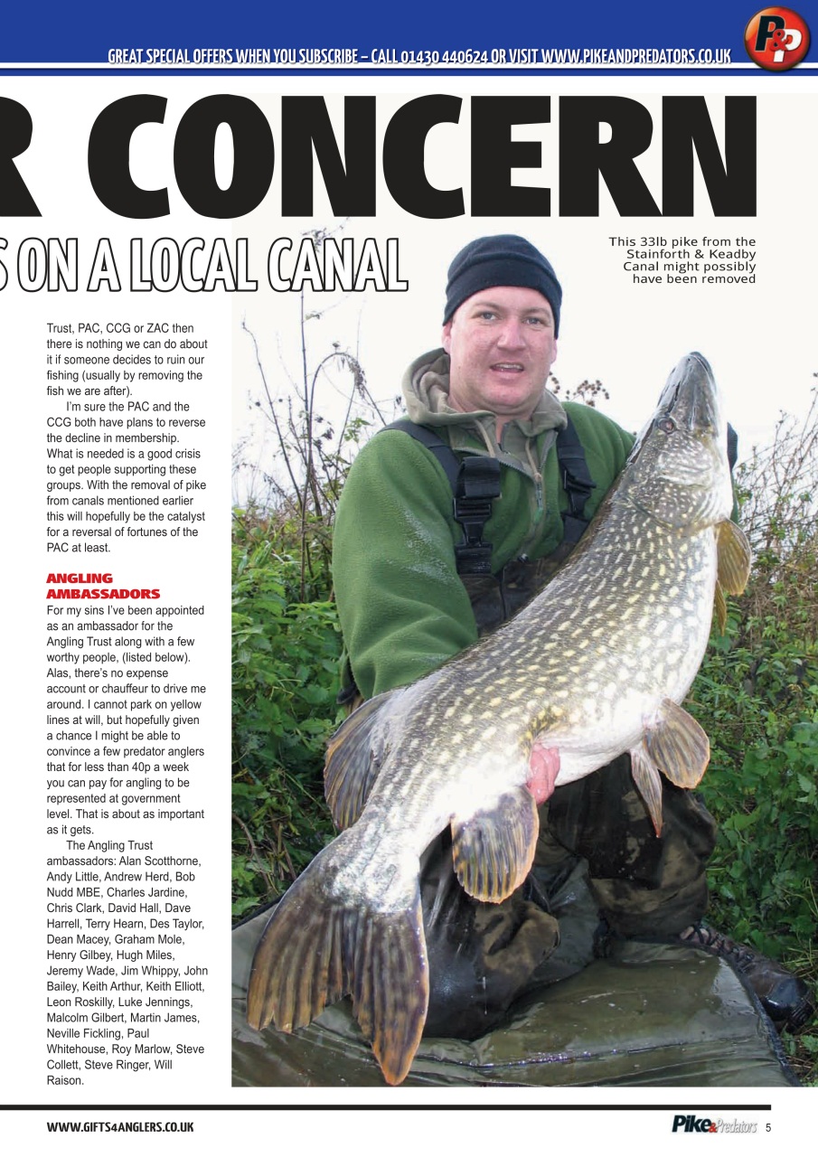 Pike & Predators Preview Pages