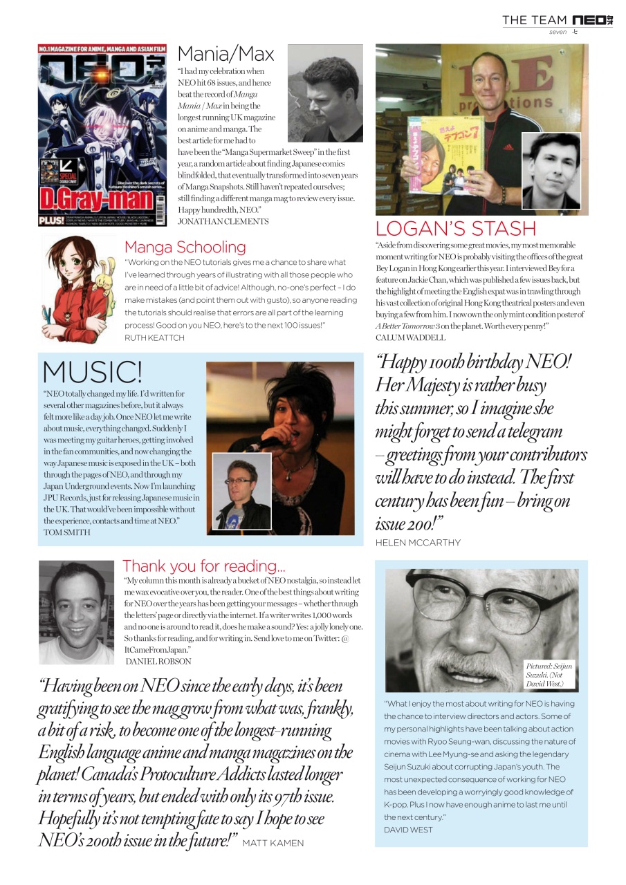 NEO Magazine Preview Pages