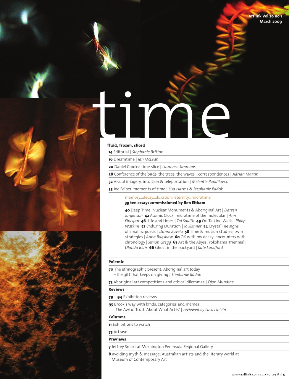 Artlink Magazine Preview Pages