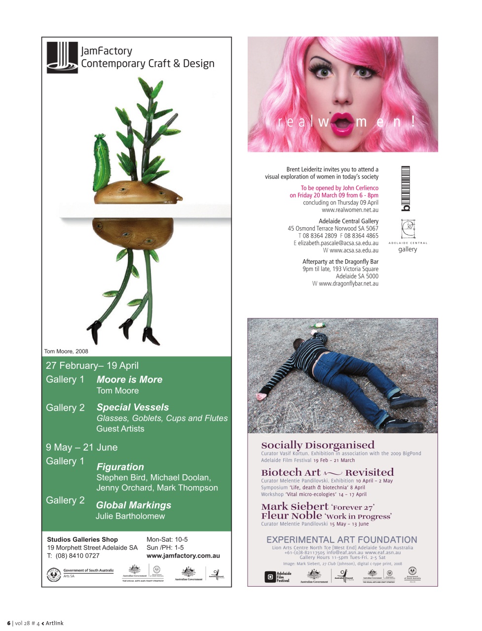 Artlink Magazine Preview Pages