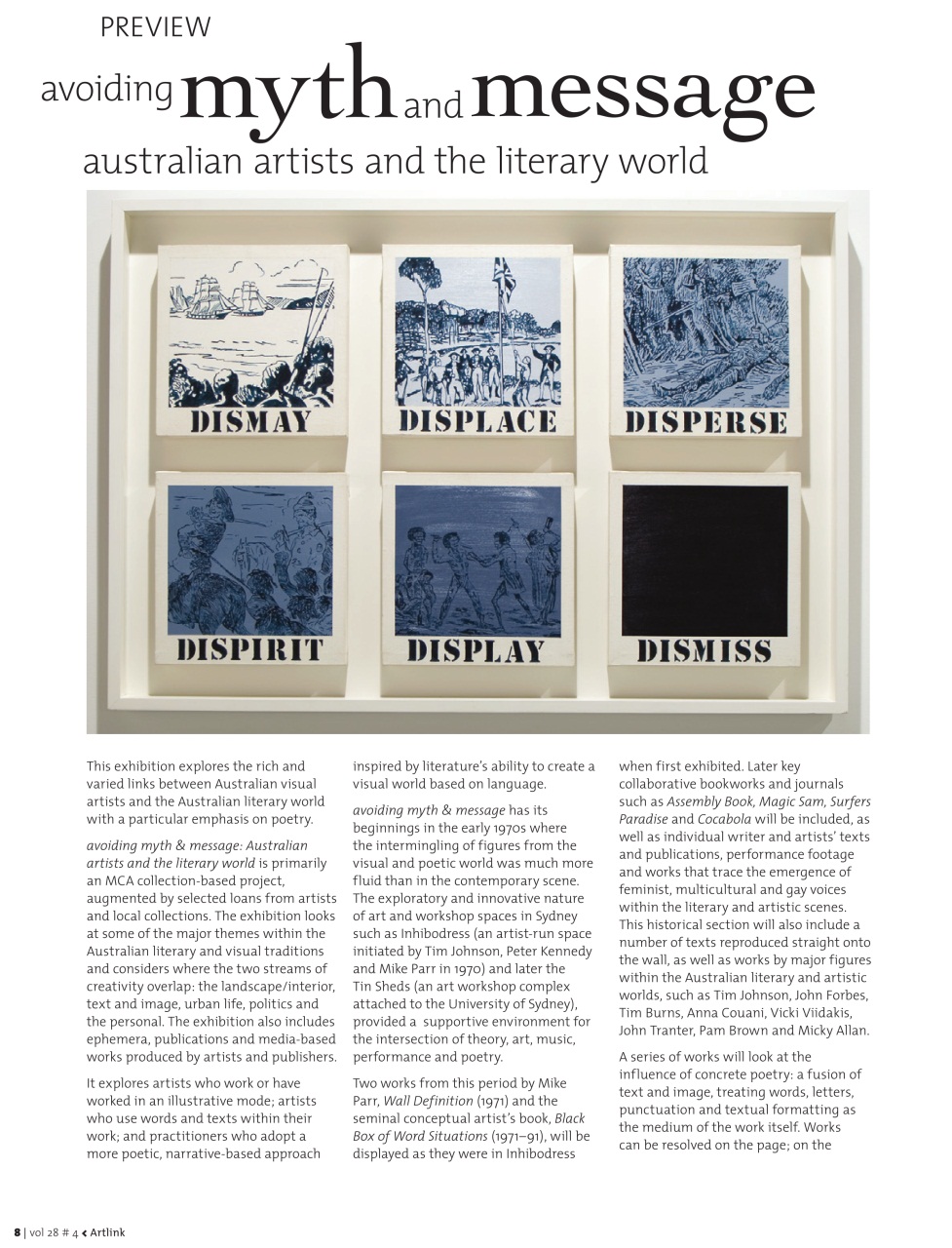 Artlink Magazine Preview Pages