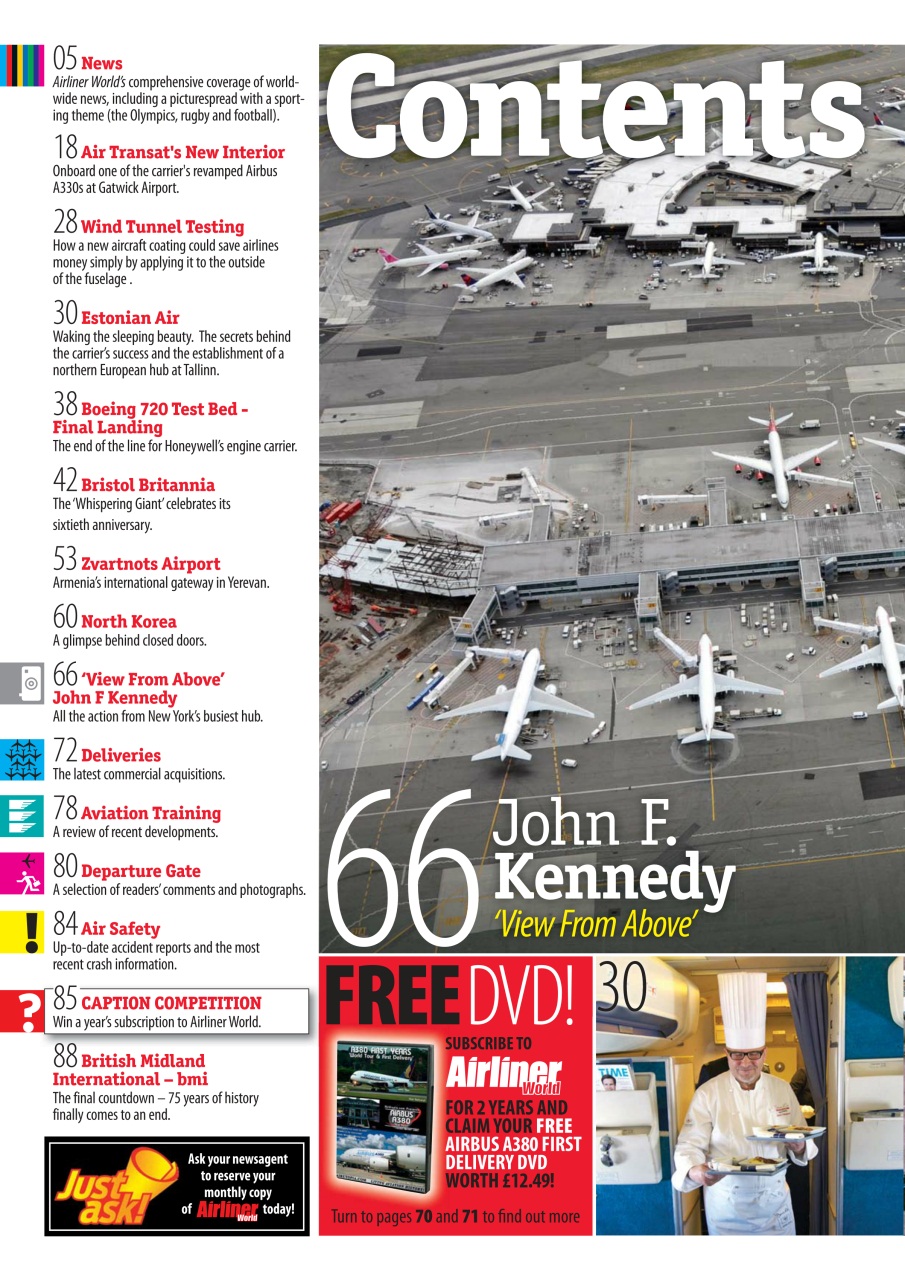 Airliner World Preview Pages