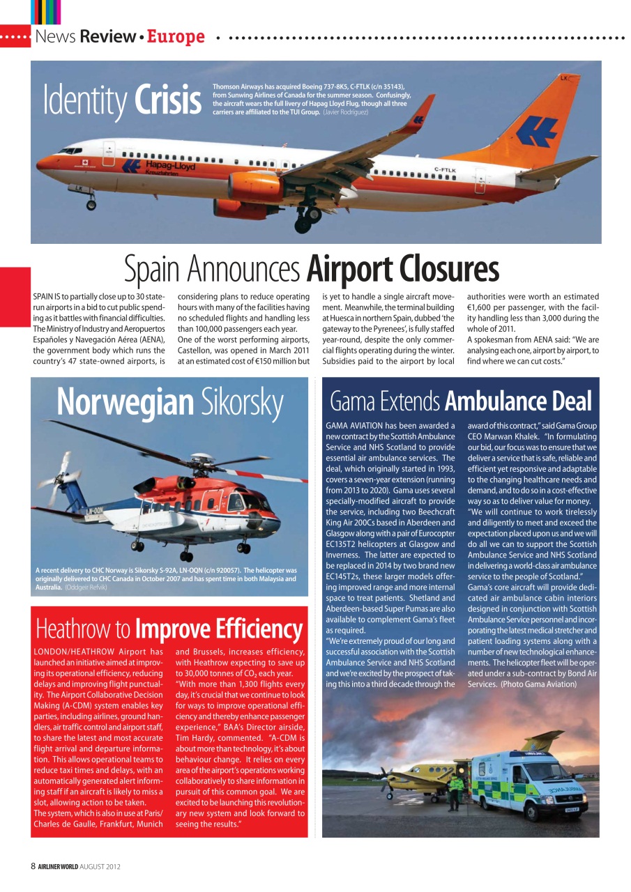 Airliner World Preview Pages