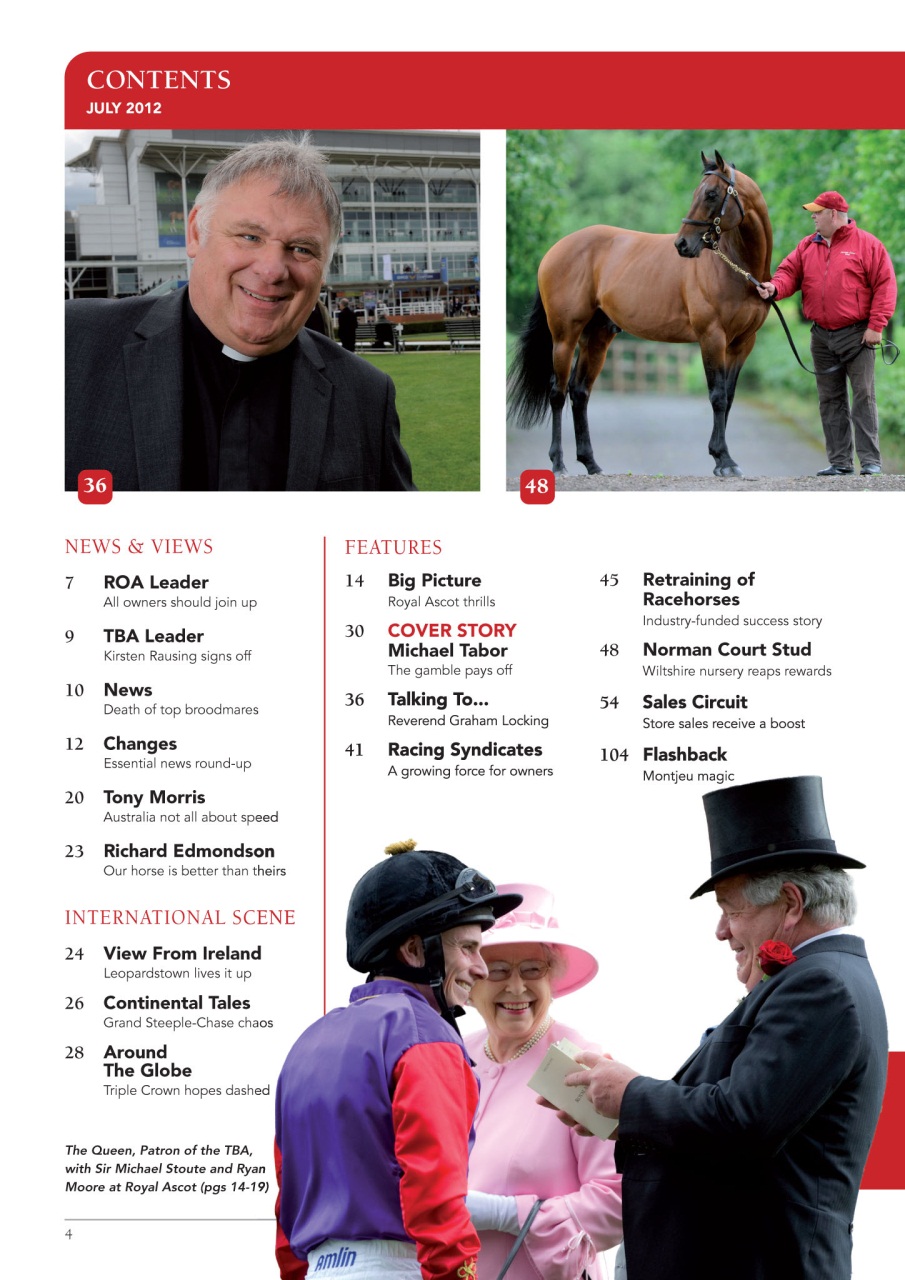 The Owner Breeder Preview Pages