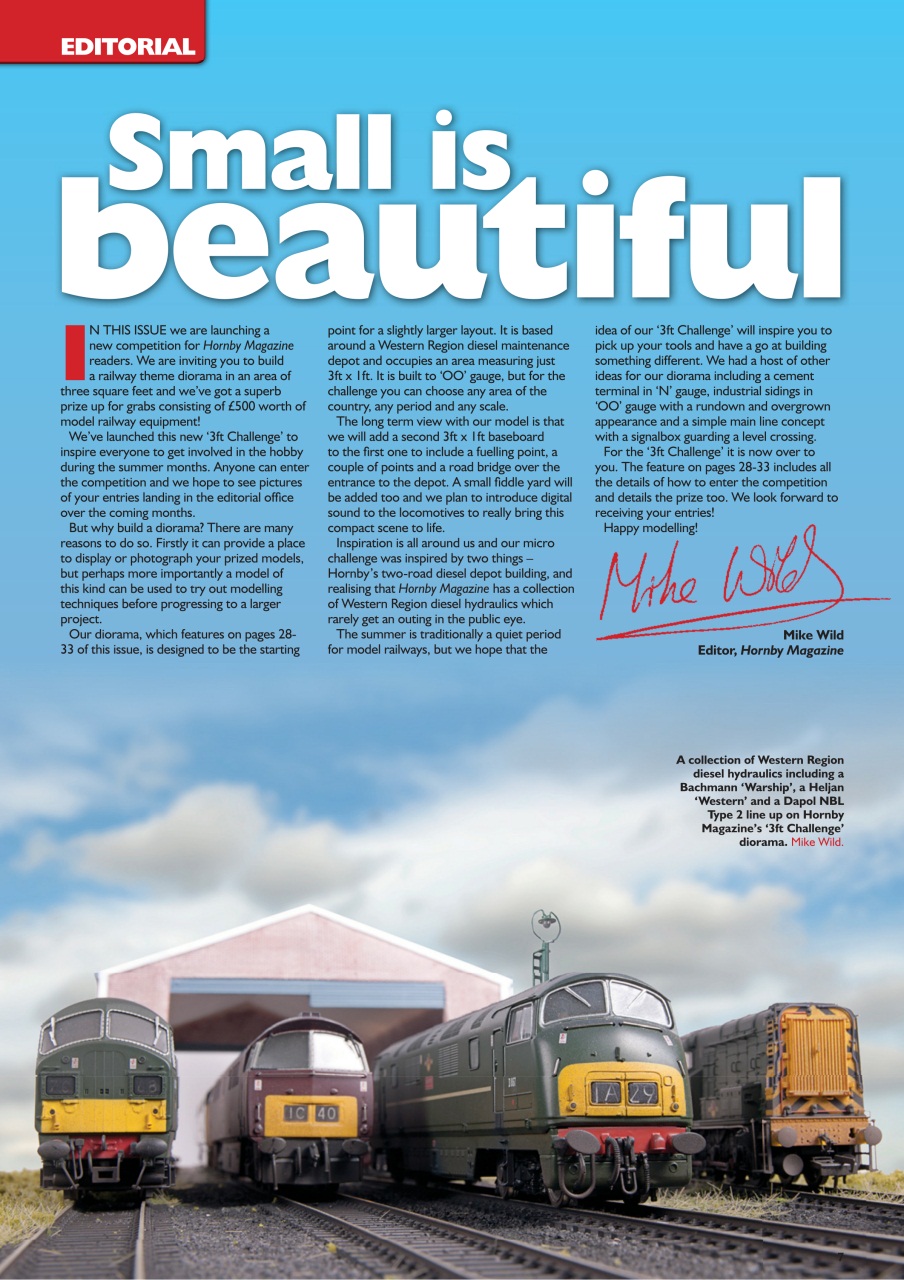 Hornby Magazine Preview Pages