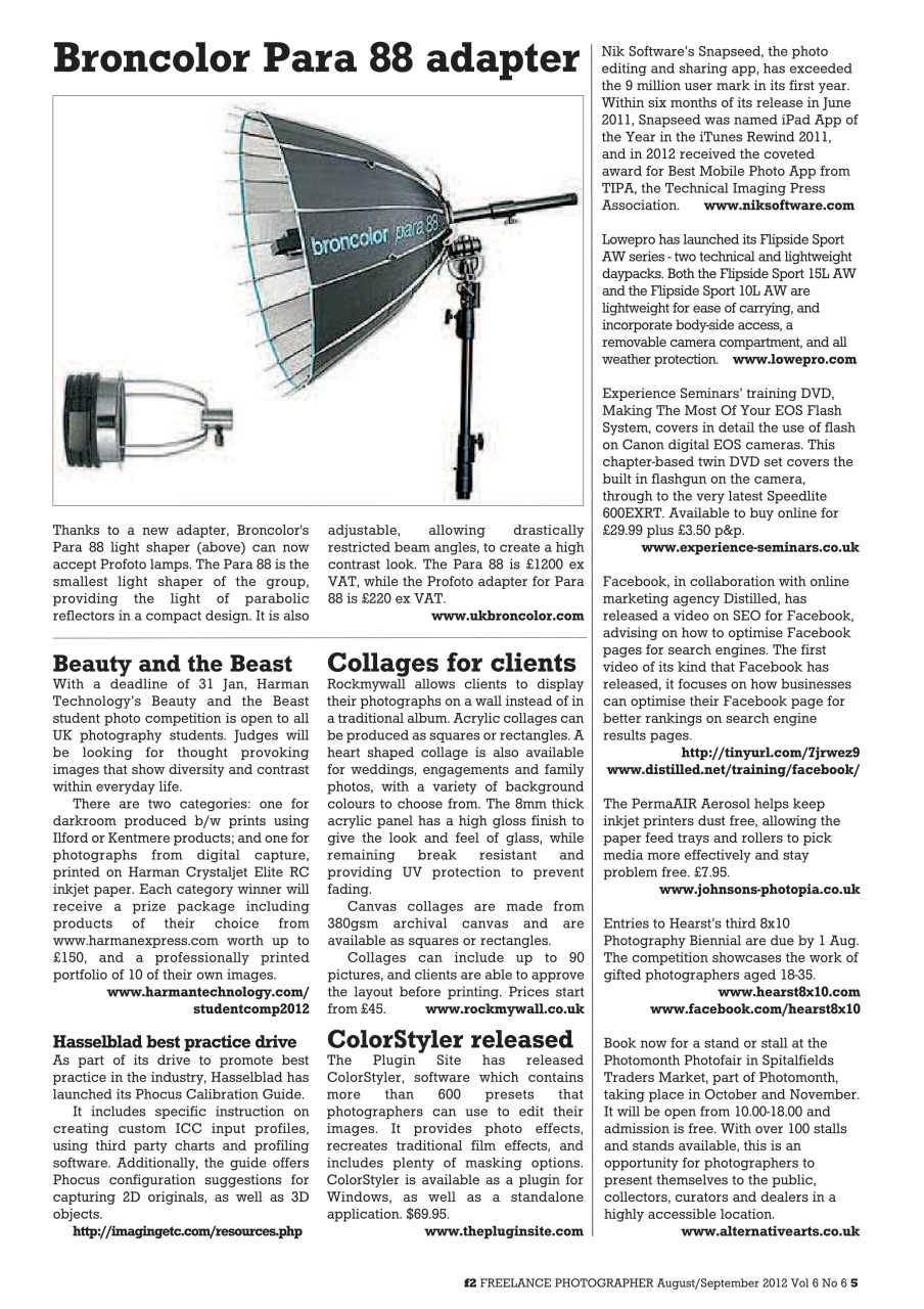 f2 Cameracraft Preview Pages