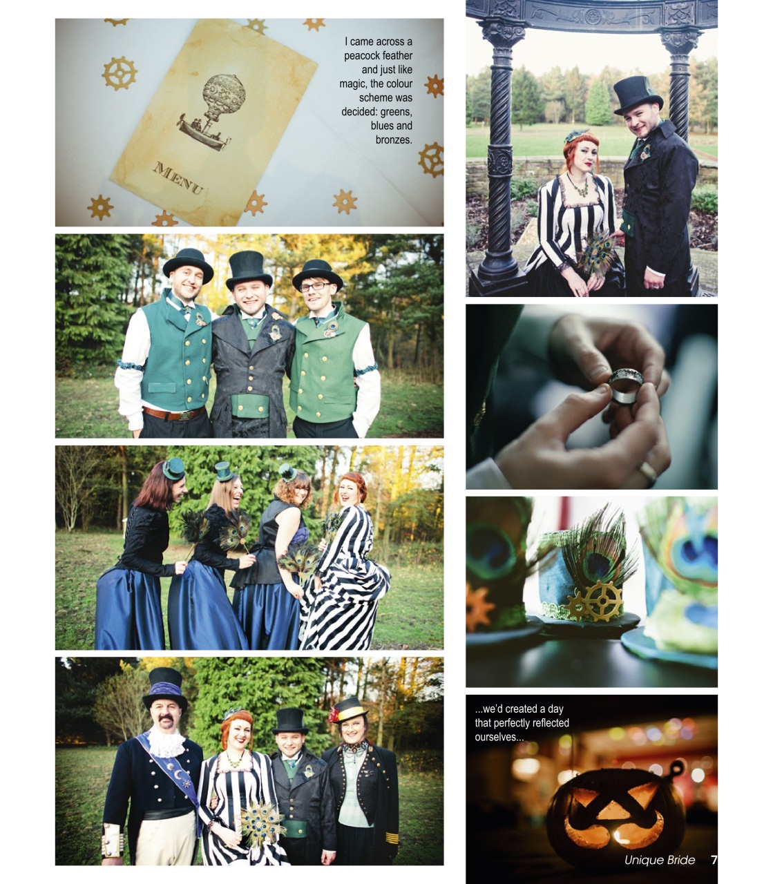 Unique Bride Preview Pages