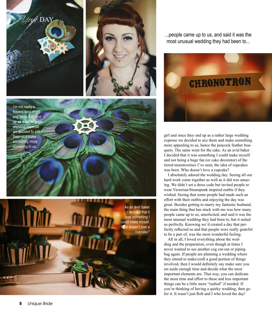 Unique Bride Preview Pages