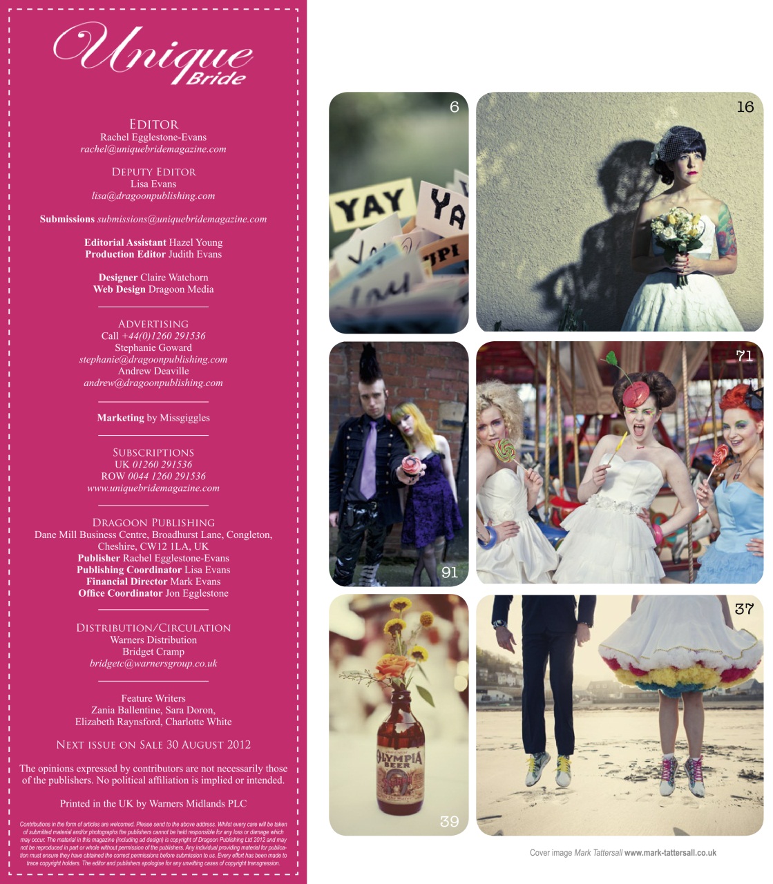 Unique Bride Preview Pages