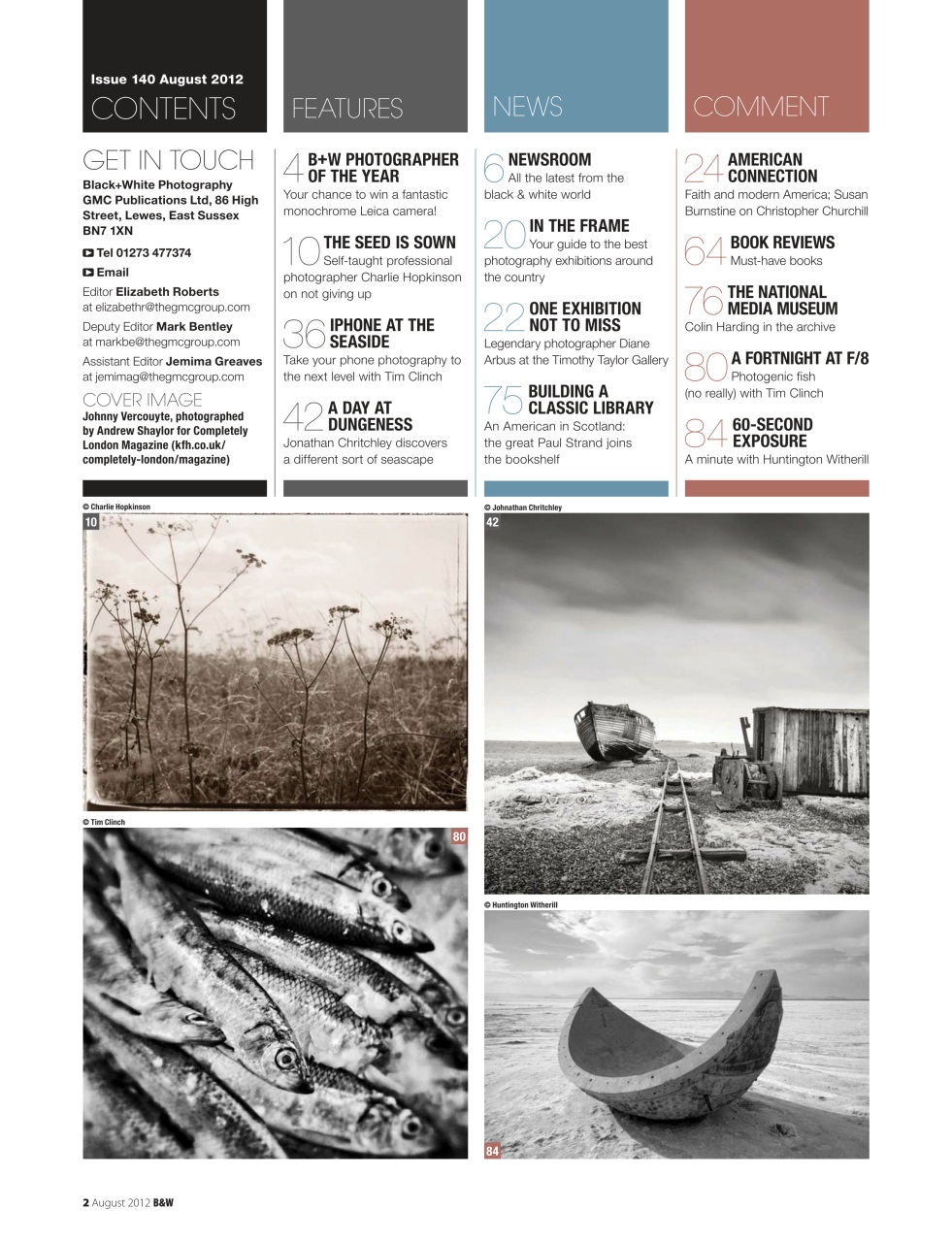 Black+White Photography Preview Pages