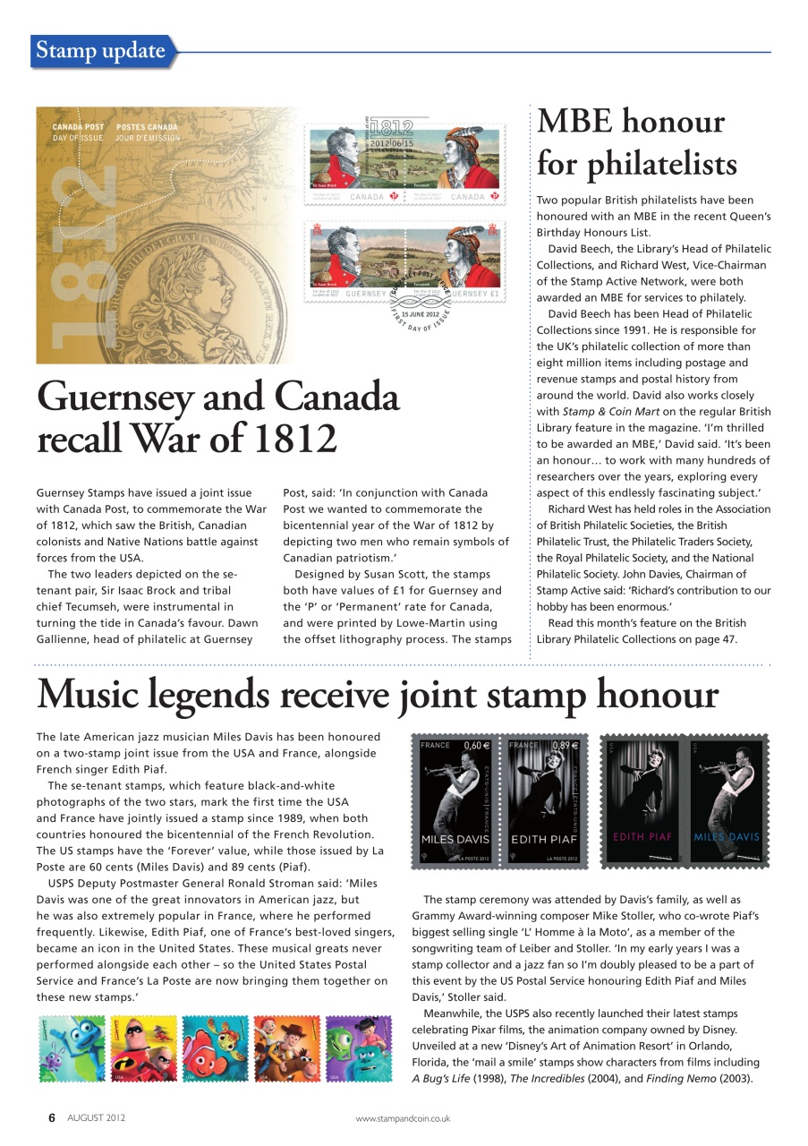 Stamp Collector Preview Pages