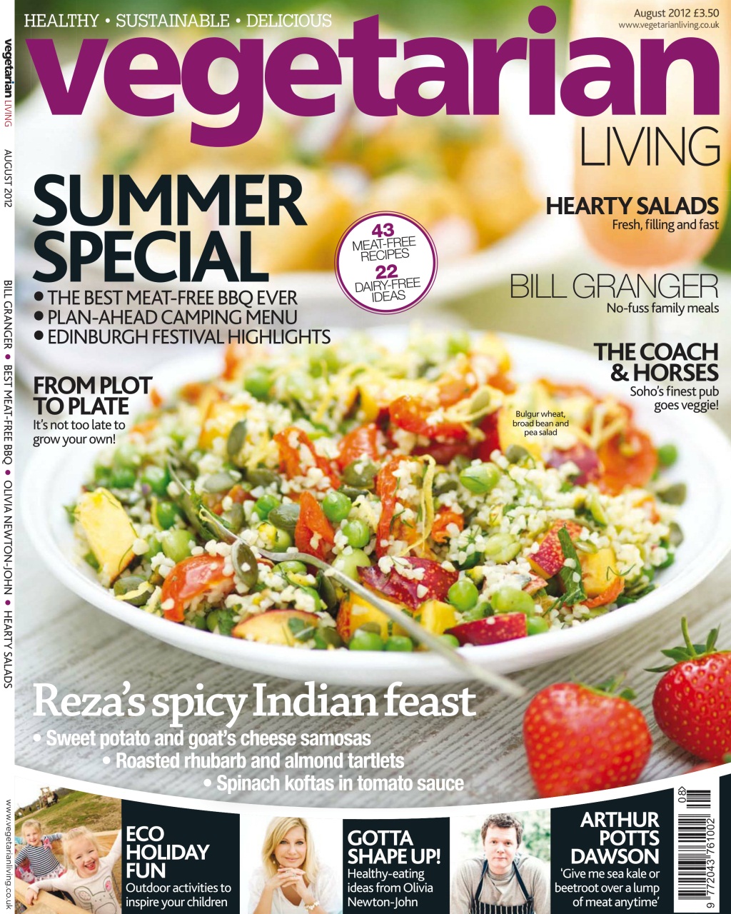 Vegetarian Living Preview Pages