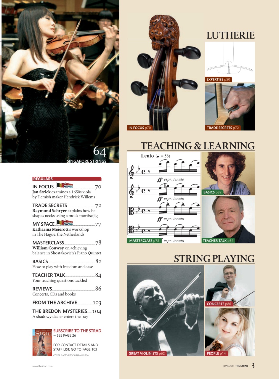The Strad Preview Pages