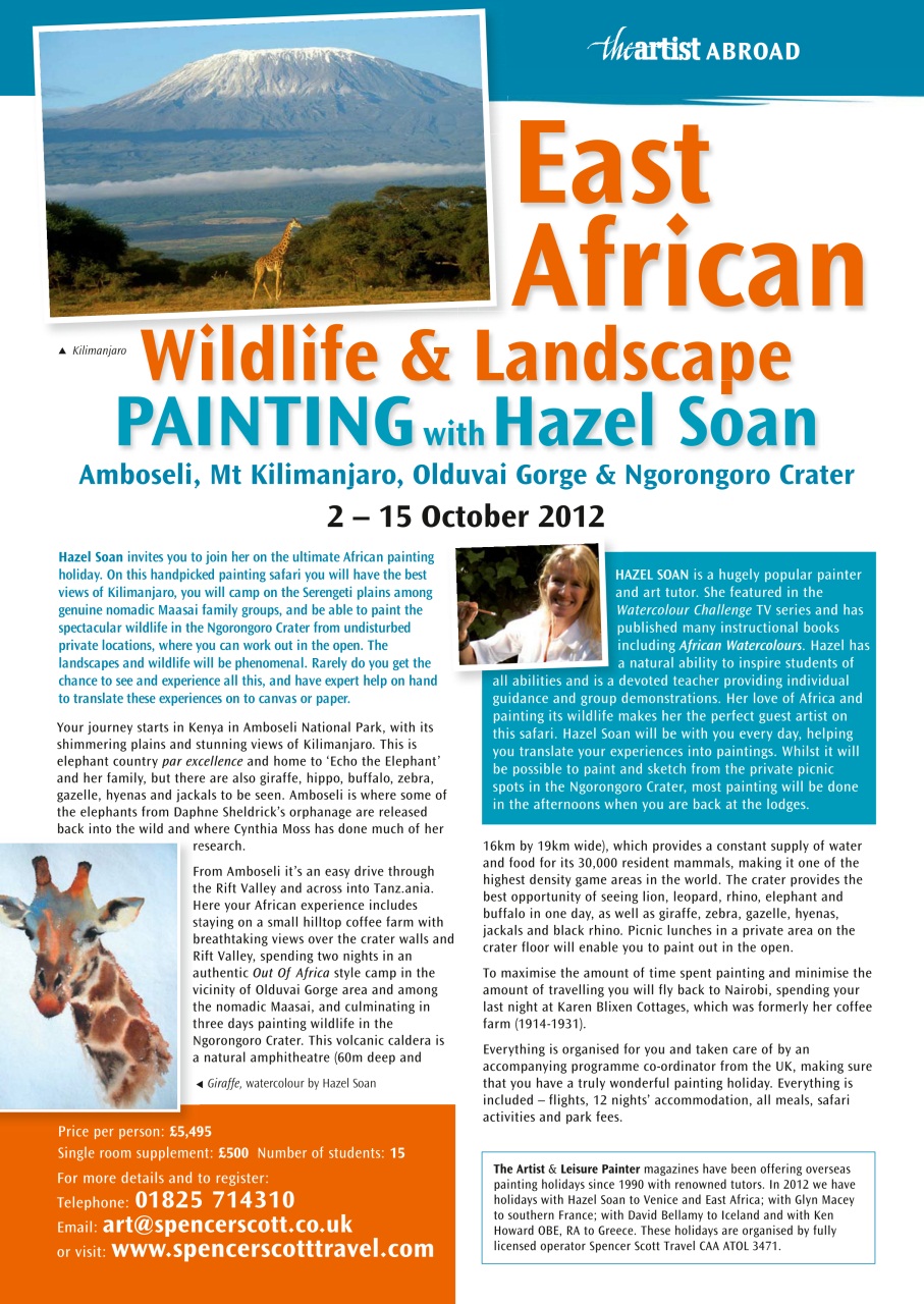 The Artist Preview Pages