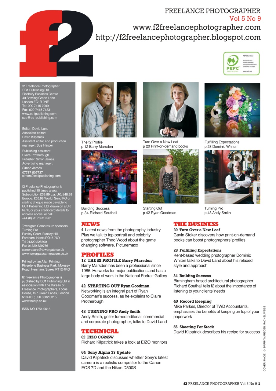 f2 Cameracraft Preview Pages