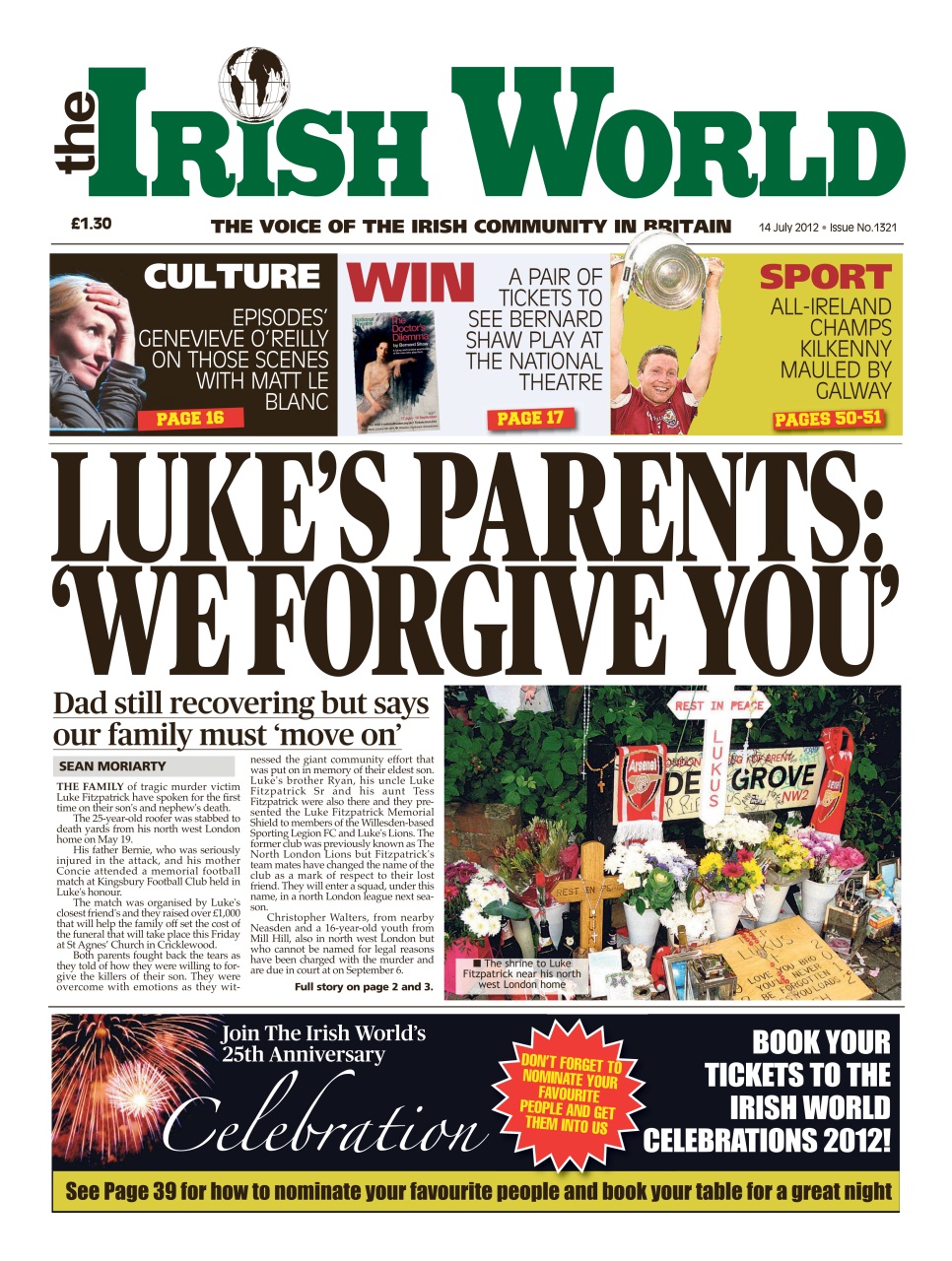 Irish World Preview Pages