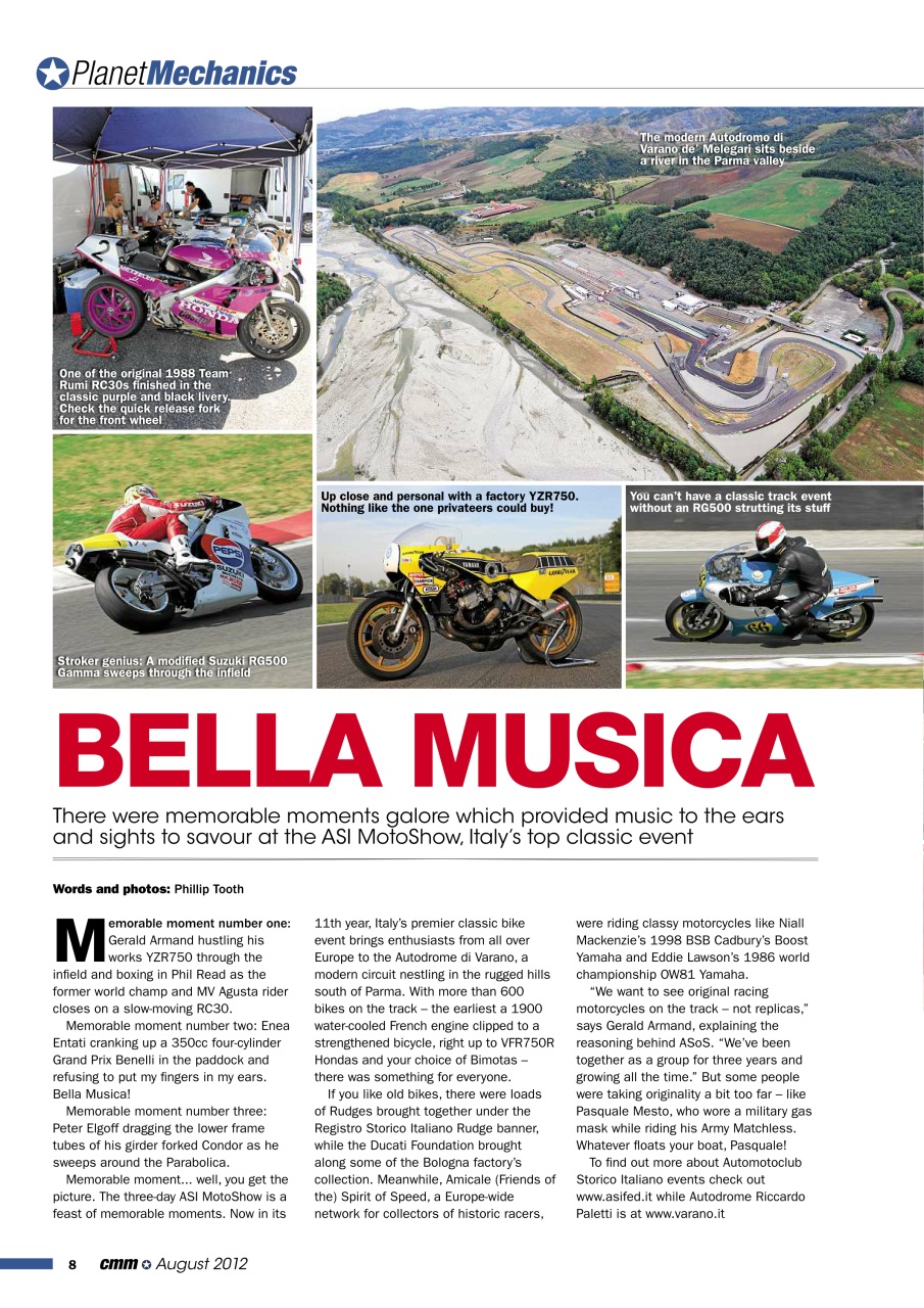 Classic Motorcycle Mechanics Preview Pages
