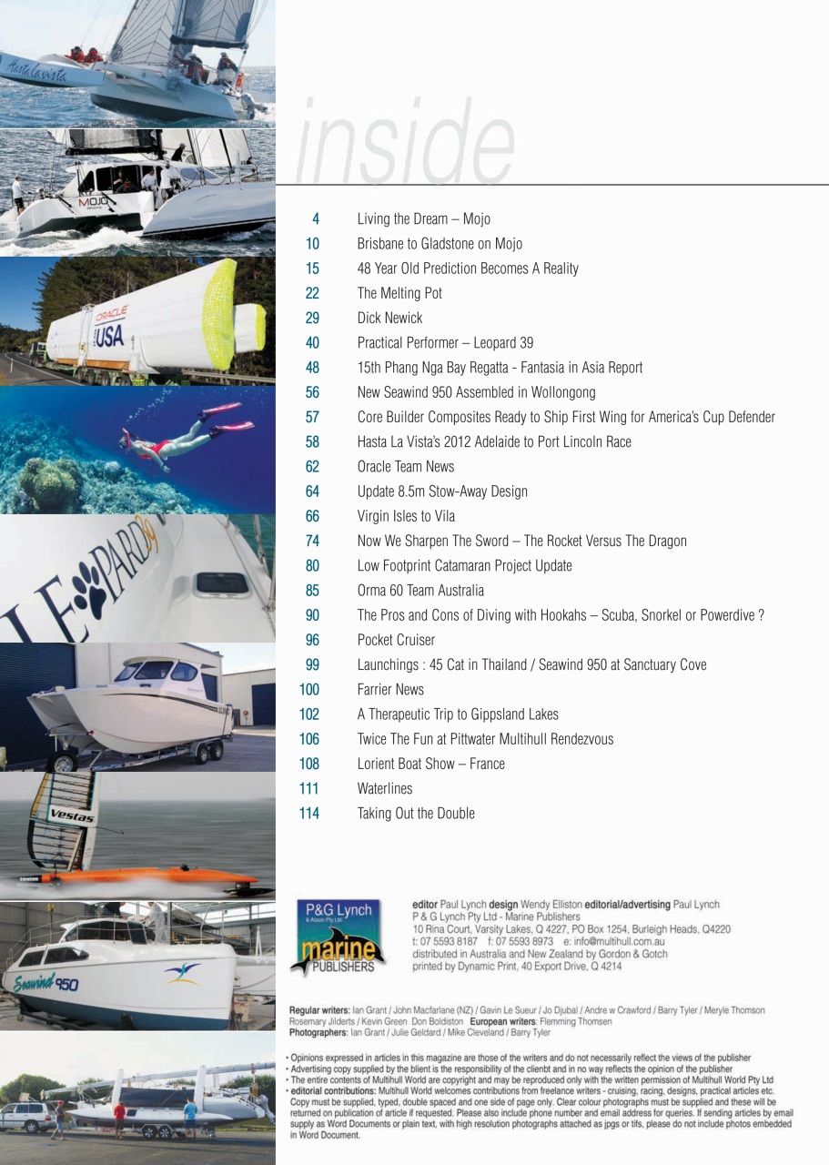 Multihull World Preview Pages