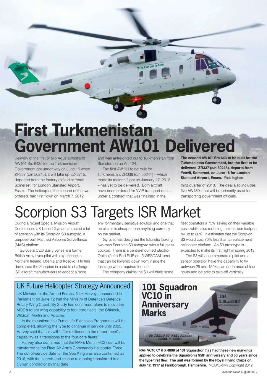 Aviation News Preview Pages
