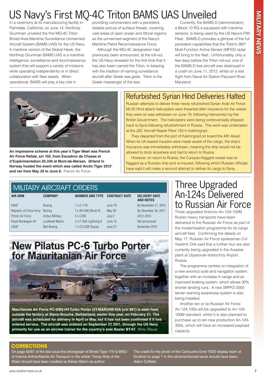 Aviation News Preview Pages
